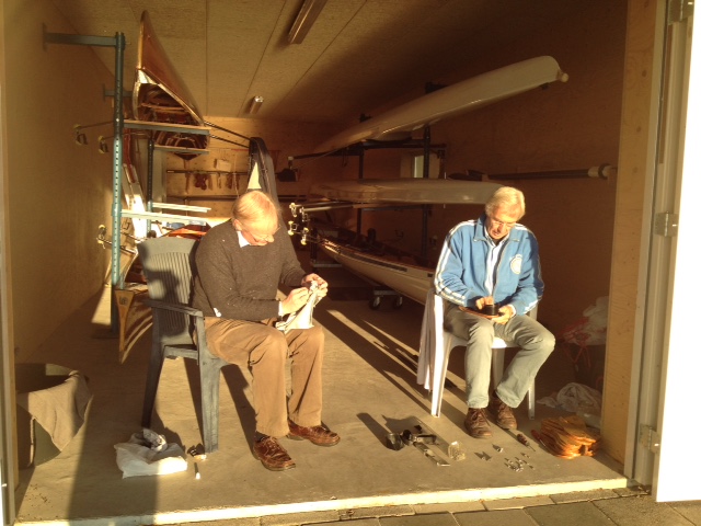 Read more about the article Materiaalcommissie in het zonnetje