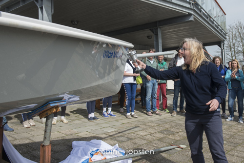 Read more about the article Nieuwe zeilboot gedoopt